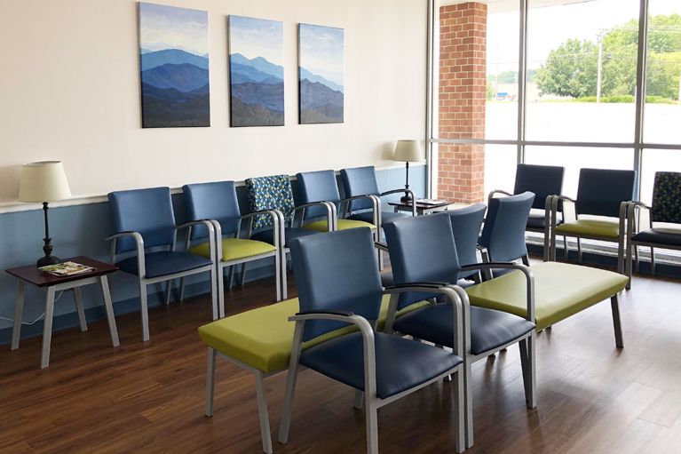 Vibrant Healthcare Waiting Seating Set